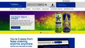 What Pepsicopartners.com website looks like in 2024 