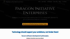 What Paragonie.com website looks like in 2024 