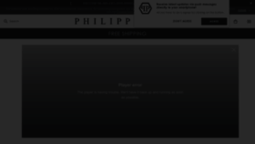 What Plein.com website looks like in 2024 