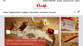 What Parekhcards.com website looked like in 2024 (1 year ago)