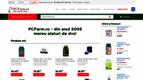 What Pcfarm.ro website looks like in 2024 