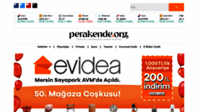 What Perakende.org website looks like in 2024 