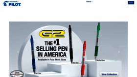 What Pilotpen.us website looked like in 2024 (1 year ago)