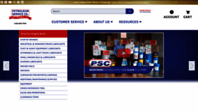 What Petroleumservicecompany.com website looks like in 2024 