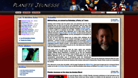 What Planete-jeunesse.com website looks like in 2024 