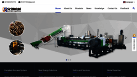 What Plastic-machinerecycling.com website looks like in 2024 