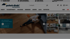 What Parkett-direkt.net website looks like in 2024 