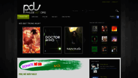 What Phudeviet.org website looked like in 2024 (1 year ago)