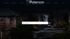 What Patersonnj.gov website looked like in 2024 (1 year ago)