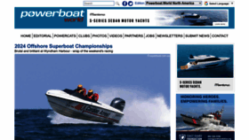 What Powerboat-world.com website looks like in 2024 