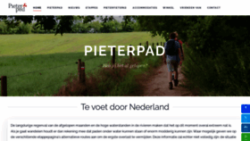 What Pieterpad.nl website looks like in 2024 