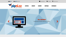 What Pipni.cz website looks like in 2024 