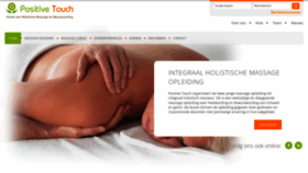 What Positivetouch.nl website looked like in 2024 (1 year ago)