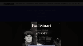 What Paulstuart.com website looks like in 2024 