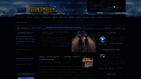 What Paranormalium.pl website looks like in 2024 