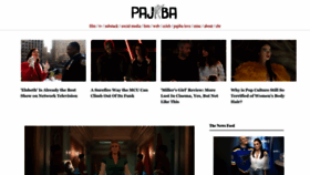 What Pajiba.com website looks like in 2024 