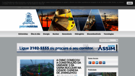 What Petronoticias.com.br website looks like in 2024 