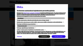 What Pohjalainen.fi website looks like in 2024 