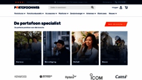What Portofoonweb.nl website looked like in 2024 (1 year ago)