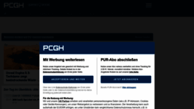 What Pcgameshardware.de website looks like in 2024 