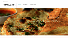 What Pringleapi.com website looks like in 2024 