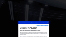 What Peugeot.com website looks like in 2024 