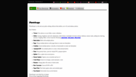 What Photoscape.org website looks like in 2024 