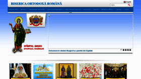 What Patriarhia.ro website looks like in 2024 