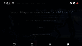 What Player.teleon.tv website looks like in 2024 