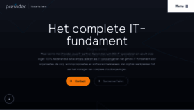 What Previder.nl website looks like in 2024 