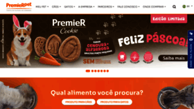 What Premierpet.com.br website looks like in 2024 
