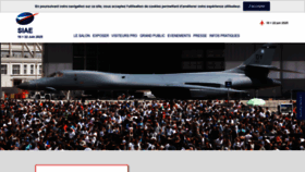What Paris-air-show.com website looks like in 2024 