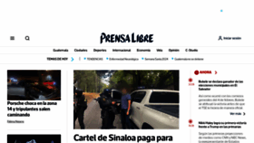 What Prensalibre.com website looks like in 2024 