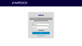 What Portalamrock.pavaso.com website looks like in 2024 