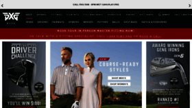 What Pxg.com website looks like in 2024 