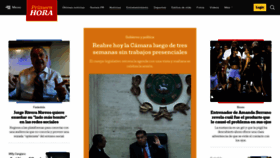 What Primerahora.com website looked like in 2024 (1 year ago)