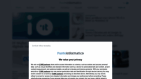 What Punto-informatico.it website looks like in 2024 