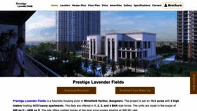 What Prestigelavenderfield.net.in website looks like in 2024 