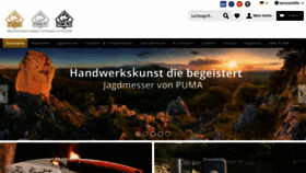 What Pumaknives.de website looked like in 2024 (1 year ago)