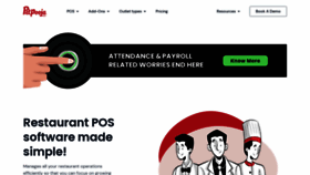What Petpooja.com website looks like in 2024 