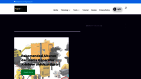 What Pewetekno.com website looks like in 2024 