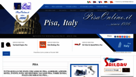 What Pisaonline.it website looked like in 2024 (1 year ago)