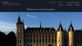 What Paris-conciergerie.fr website looks like in 2024 
