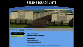 What Perthstorageunits.com.au website looks like in 2024 
