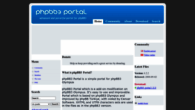 What Phpbb3portal.com website looks like in 2024 