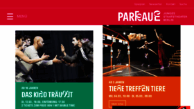 What Parkaue.de website looks like in 2024 