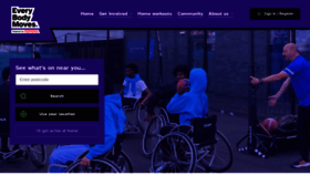 What Parasport.org.uk website looks like in 2024 