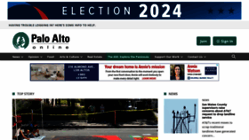 What Paloaltoonline.com website looks like in 2024 