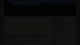 What Provenceweb.fr website looks like in 2024 