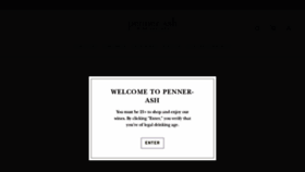 What Pennerash.com website looks like in 2024 